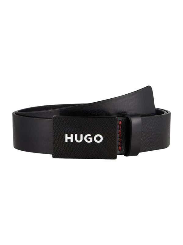 HUGO Red HUGO Red Колан 'Gilao'  червено / черно / бяло