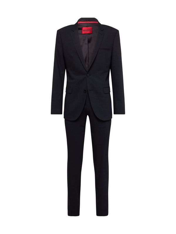 HUGO Red HUGO Red Костюм 'Arti Hesten'  антрацитно черно