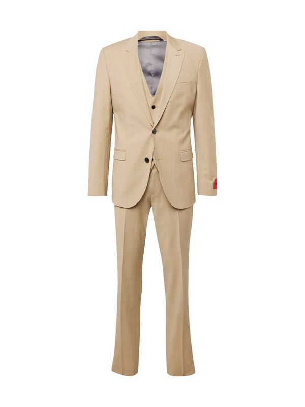 HUGO Red HUGO Red Костюм 'Arti/Hesten'  цвят "пясък"