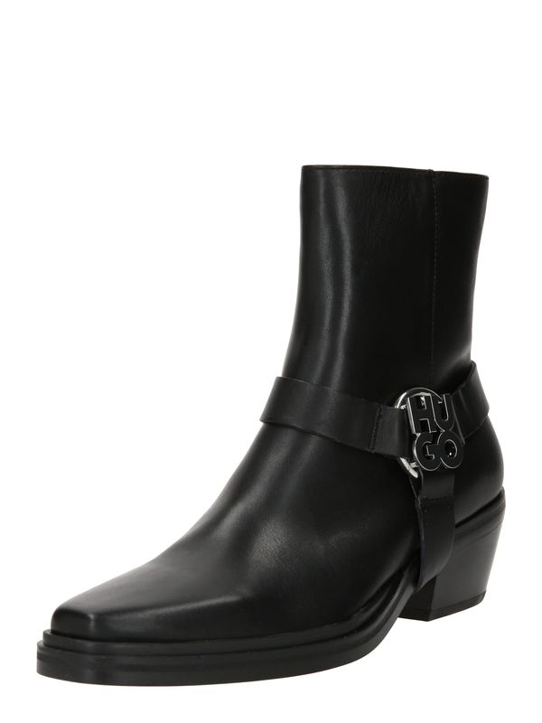 HUGO Red HUGO Red Къси ботуши 'Kody'  черно