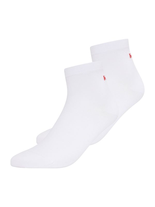 HUGO Red HUGO Red Къси чорапи  червено / бяло