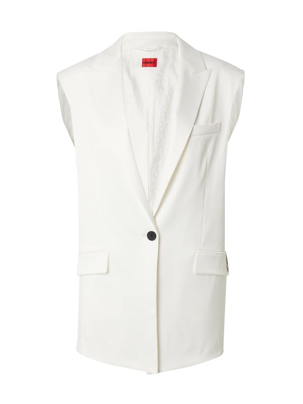 HUGO Red HUGO Red Мъжка елек за костюм 'Ameya'  бяло