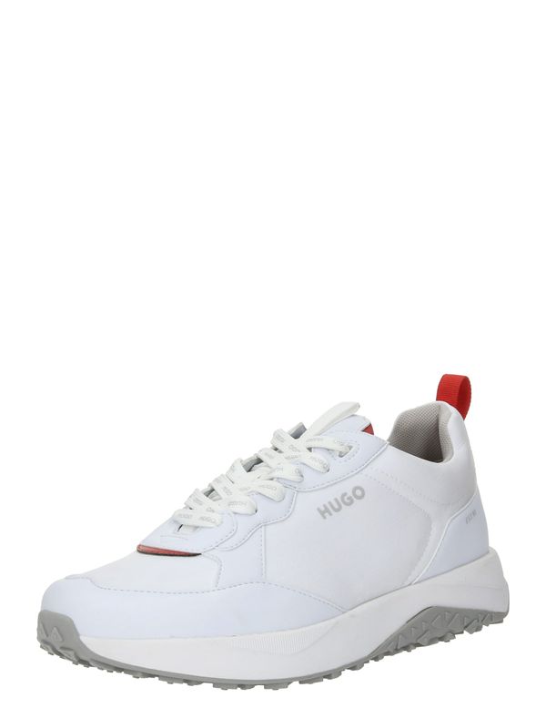 HUGO Red HUGO Red Ниски маратонки 'Kane'  сиво / бяло