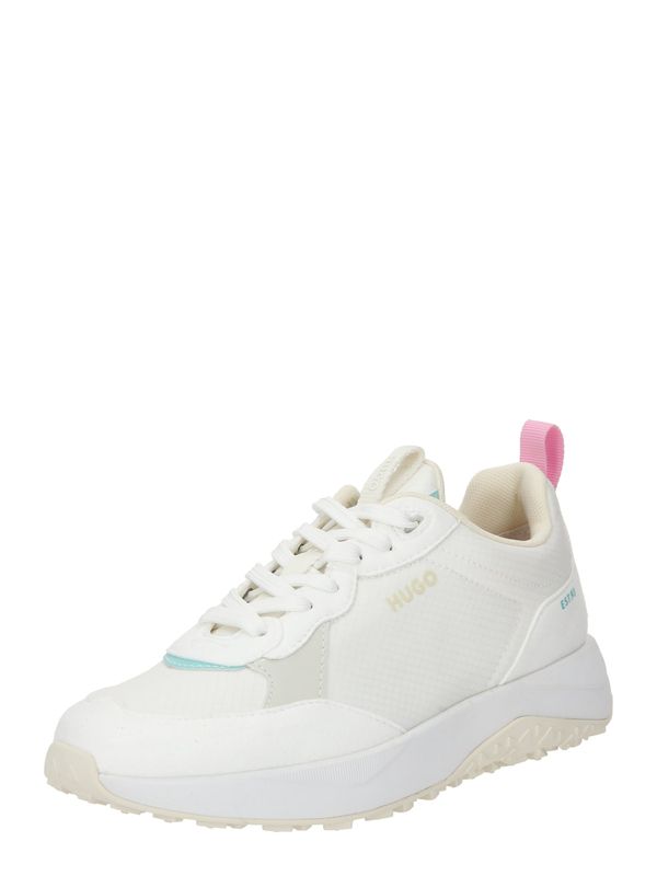 HUGO Red HUGO Red Ниски маратонки 'Kane'  светлобежово / светлосиньо / светлорозово / бяло