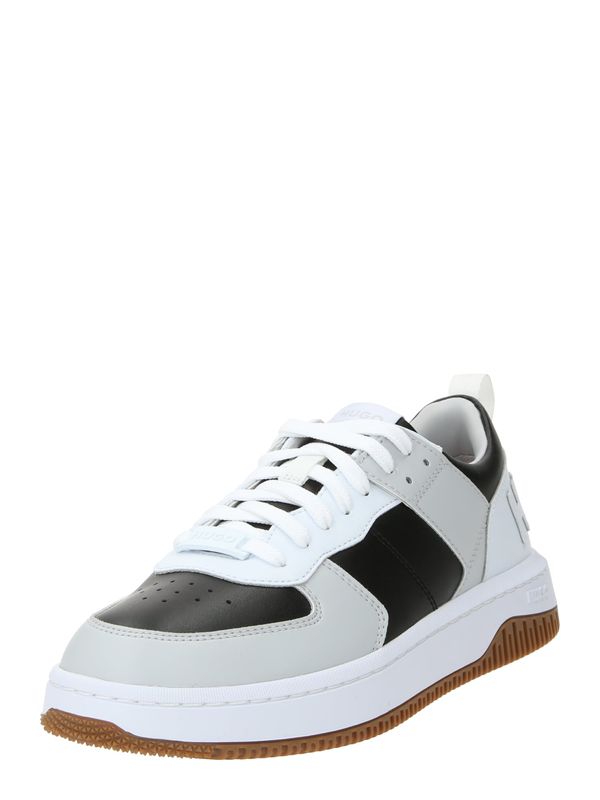 HUGO Red HUGO Red Ниски маратонки 'Kilian'  светлосиво / черно / бяло