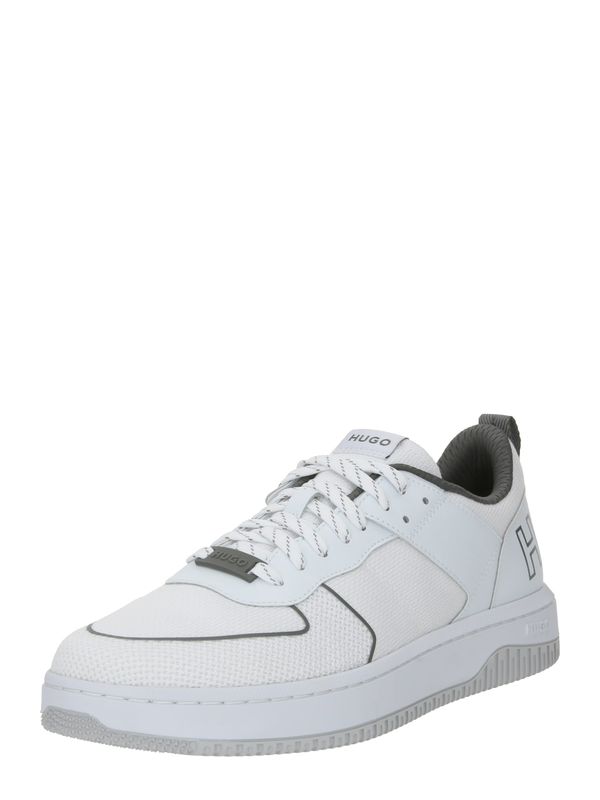 HUGO Red HUGO Red Ниски маратонки 'Kilian Tenn'  маслина / бяло