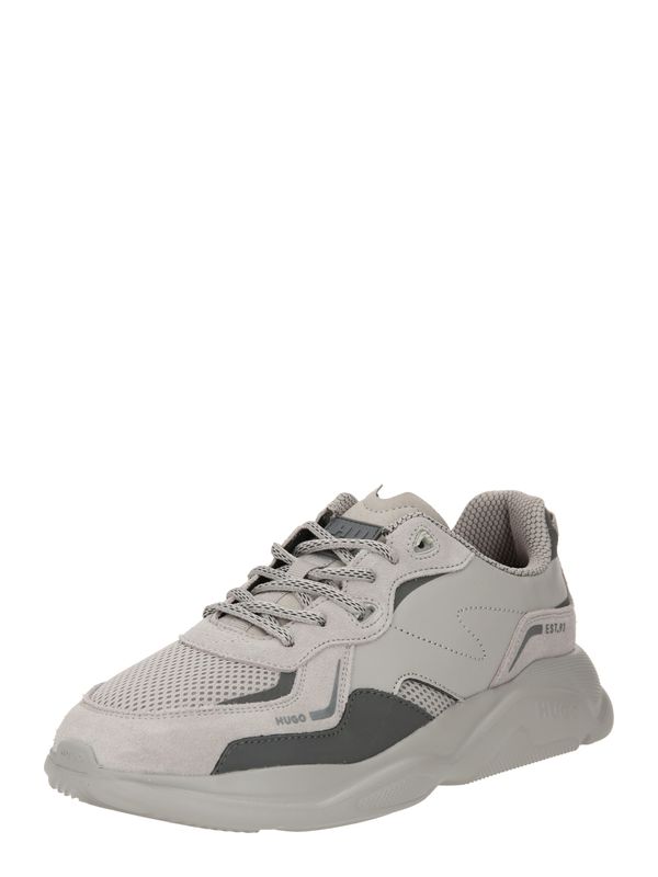 HUGO Red HUGO Red Ниски маратонки 'Leon'  тъмнобежово / антрацитно черно