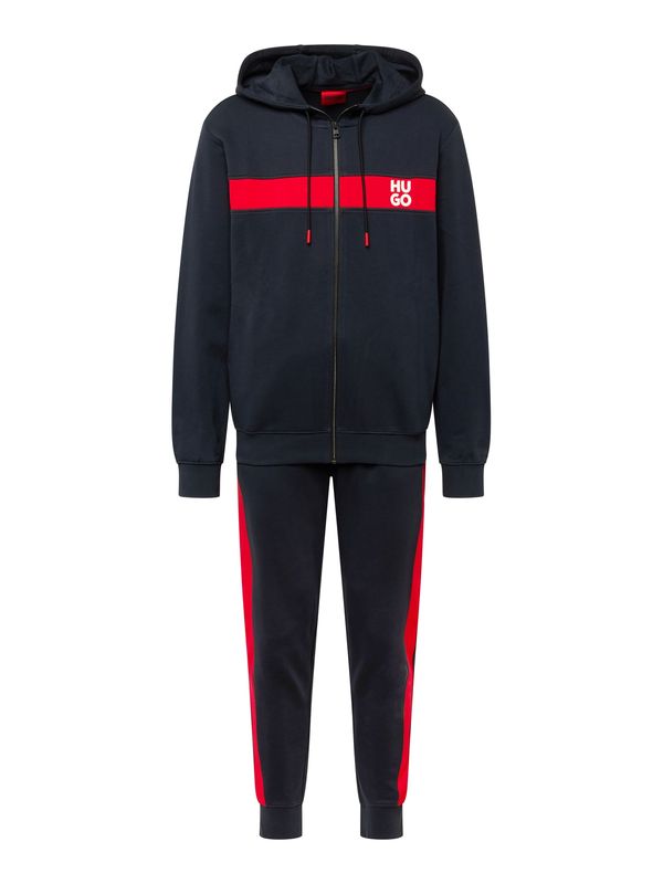 HUGO Red HUGO Red Облекло за бягане 'DapieDoaky'  нейви синьо / червено / бяло