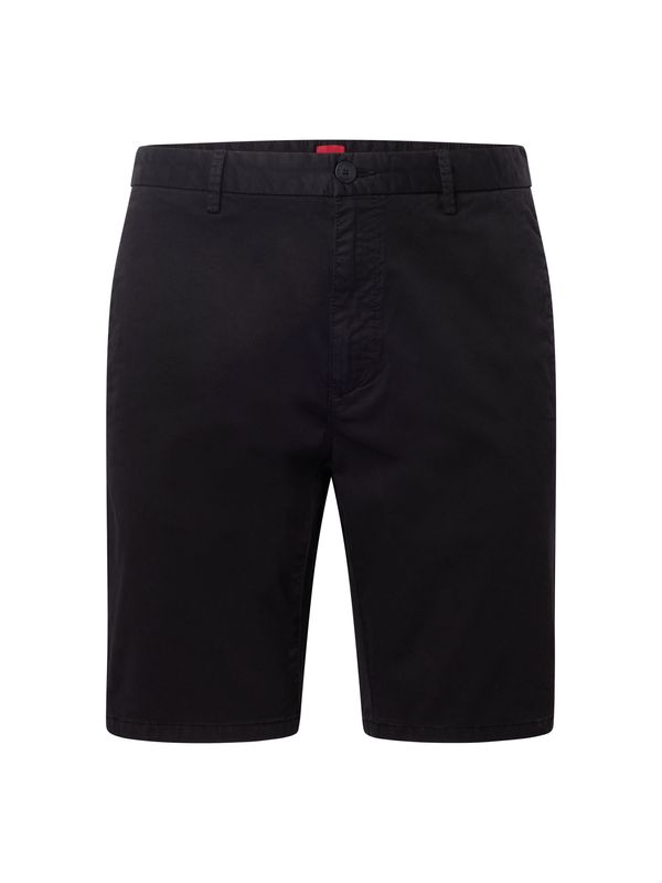 HUGO Red HUGO Red Панталон Chino 'David'  червено / черно