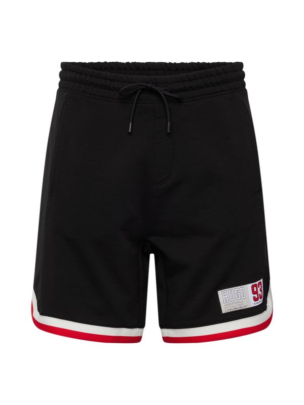HUGO Red HUGO Red Панталон 'Danopy'  червено / черно / бяло