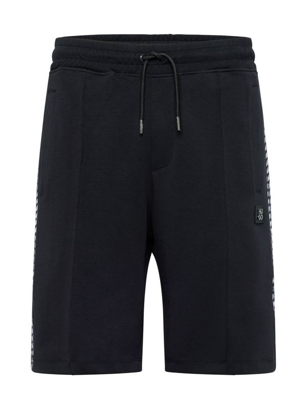 HUGO Red HUGO Red Панталон 'Desort'  гълъбово синьо / черно / бяло