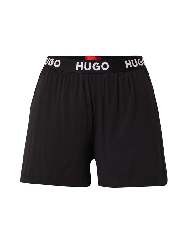 HUGO Red HUGO Red Панталон пижама  черно / бяло