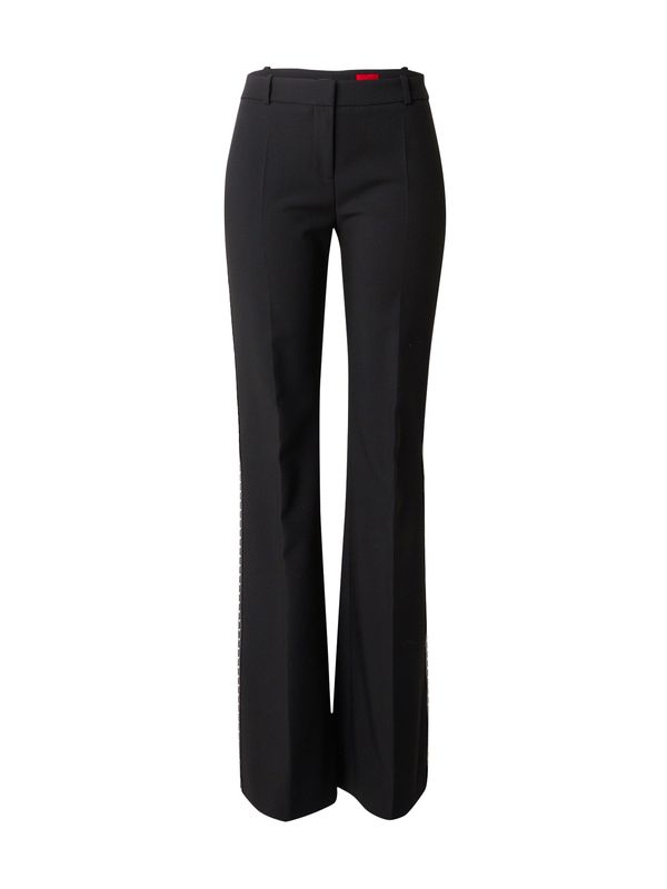 HUGO Red HUGO Red Панталон с ръб 'Hazal'  черно