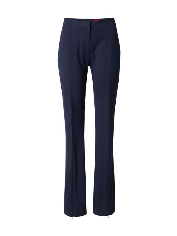 HUGO Red HUGO Red Панталон с ръб 'Himelina'  тъмносиньо