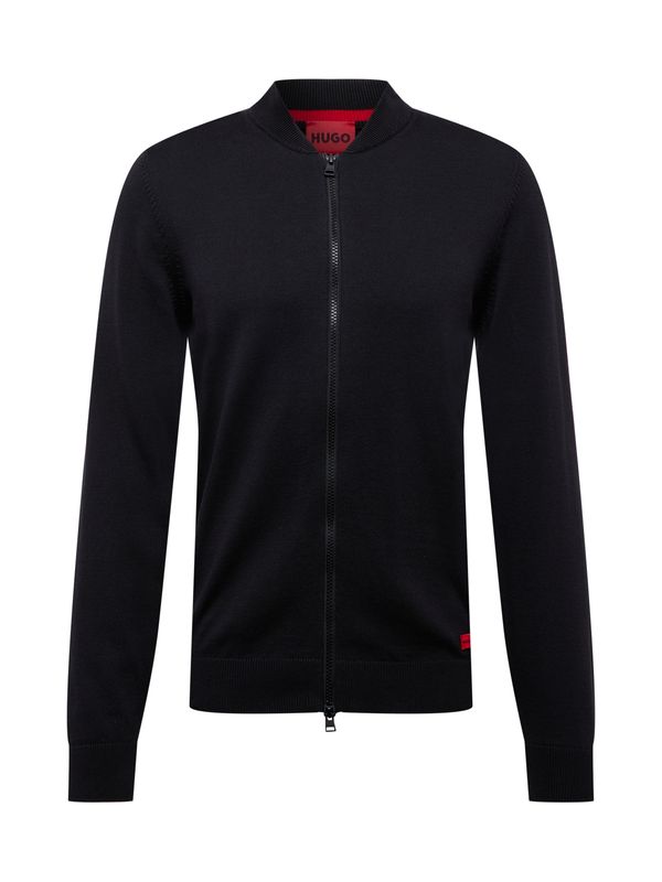 HUGO Red HUGO Red Плетена жилетка  черно