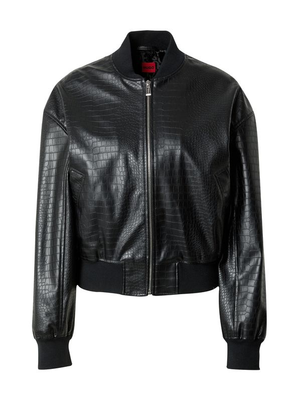 HUGO Red HUGO Red Преходно яке 'Amiboma'  черно