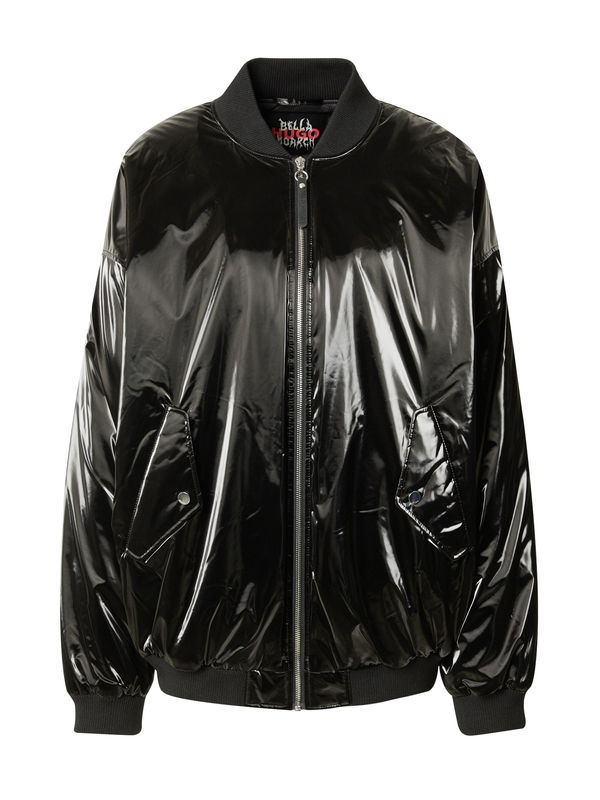 HUGO Red HUGO Red Преходно яке 'Flesia'  черно