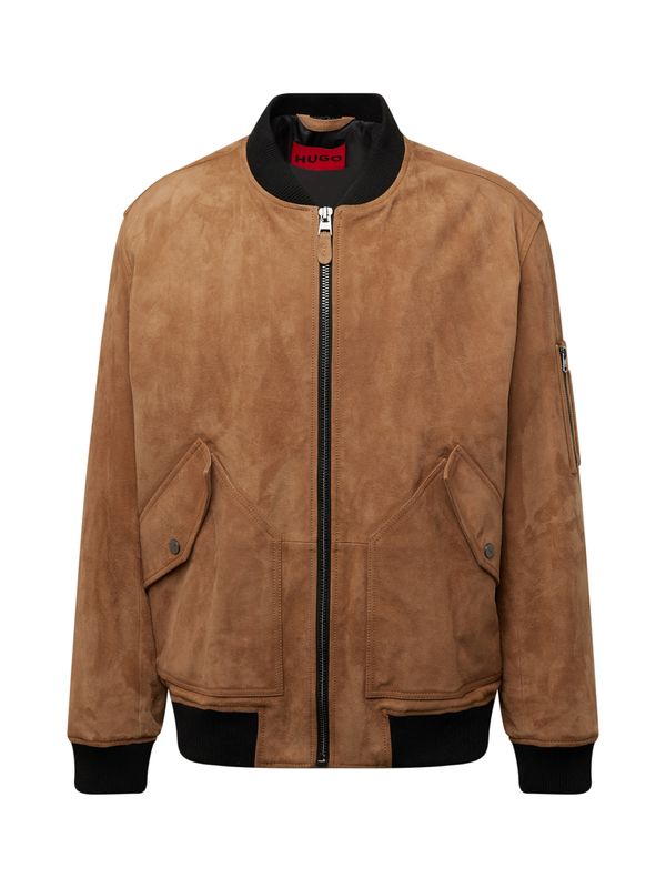 HUGO Red HUGO Red Преходно яке 'Leato'  камел / черно