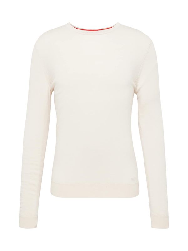 HUGO Red HUGO Red Пуловер 'San Cedric'  кремаво