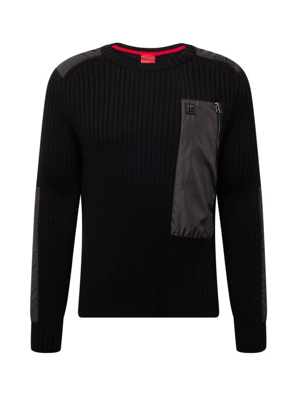 HUGO Red HUGO Red Пуловер 'Stofor'  черно