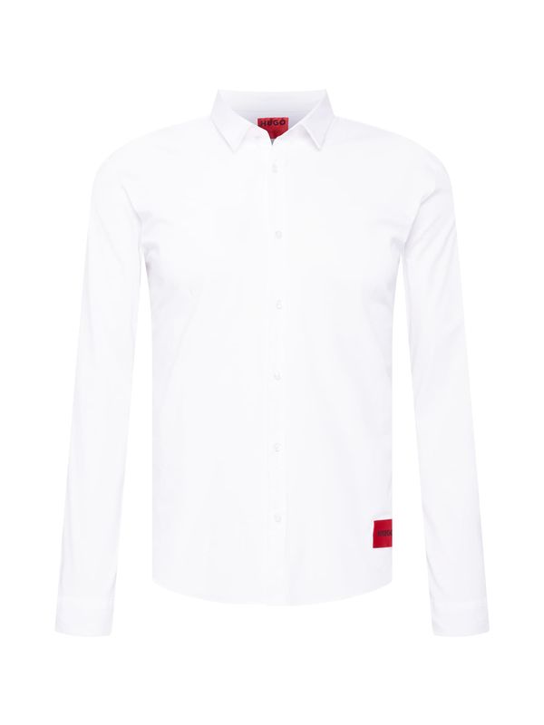 HUGO Red HUGO Red Риза 'Ero3'  червено / черно / бяло