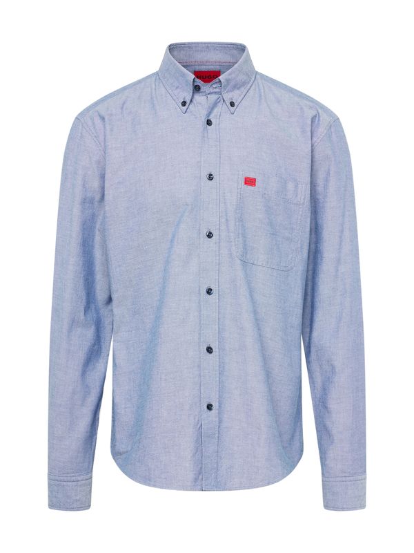 HUGO Red HUGO Red Риза 'Evito'  синьо меланж