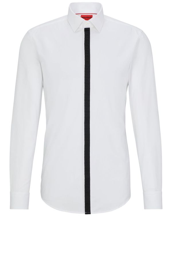 HUGO Red HUGO Red Риза 'Keidi'  черно / бяло