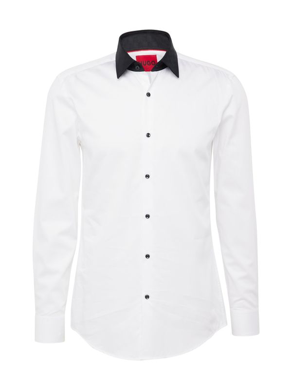 HUGO Red HUGO Red Риза 'Kenno'  черно / мръсно бяло