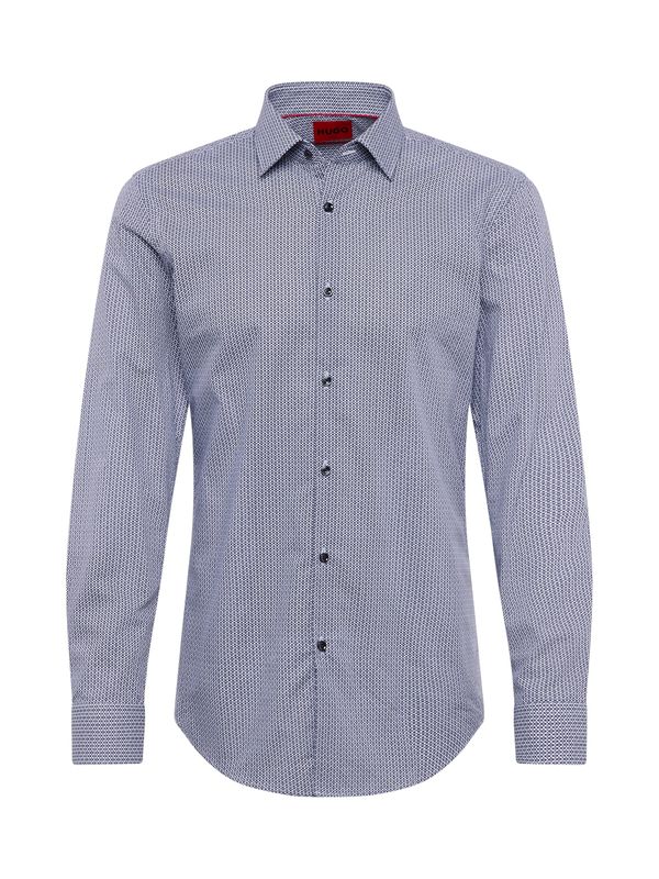 HUGO Red HUGO Red Риза 'Kenno'  морскосиньо / бяло