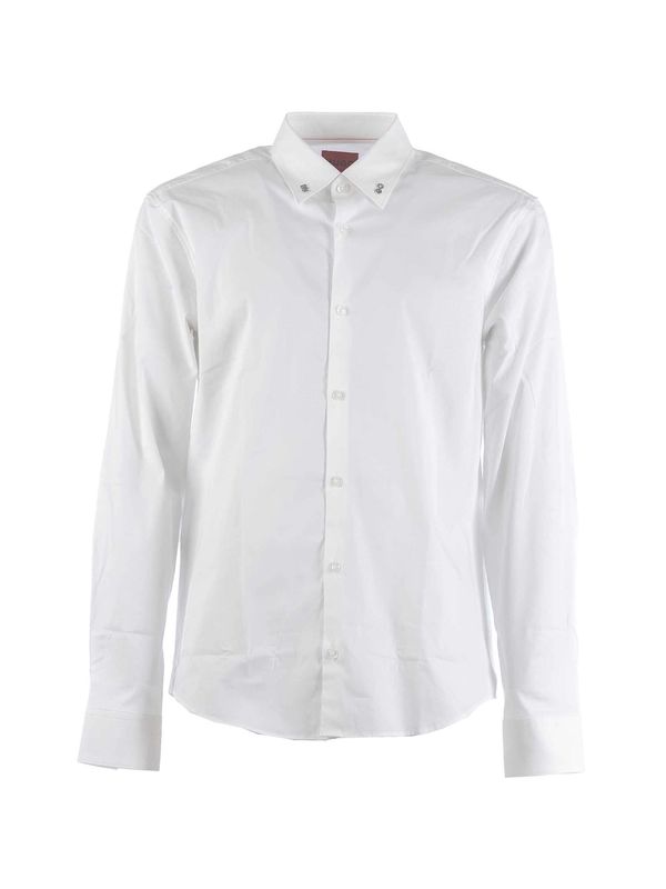 HUGO Red HUGO Red Риза в традиционен стил 'Ermo'  бяло