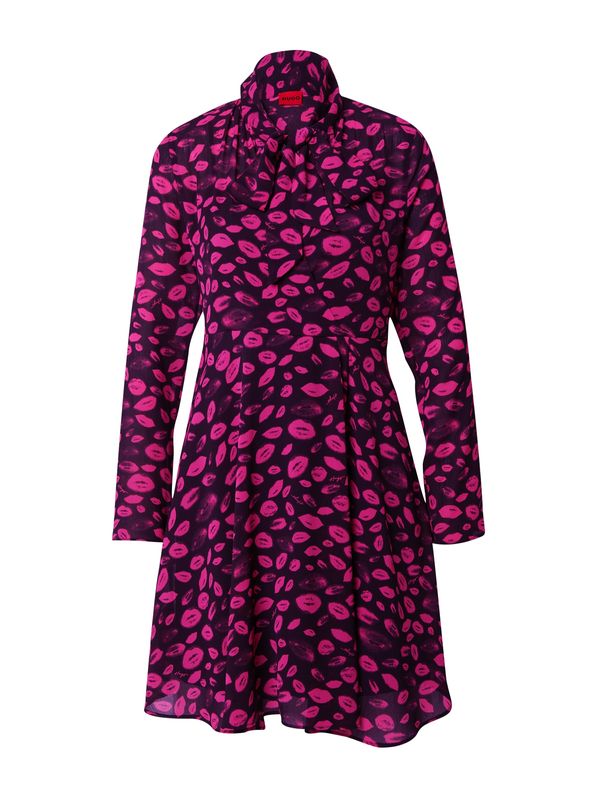 HUGO Red HUGO Red Рокля 'Kaleya-1'  фуксия / черно