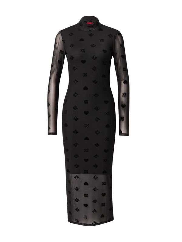 HUGO Red HUGO Red Рокля 'Nasuse'  черно