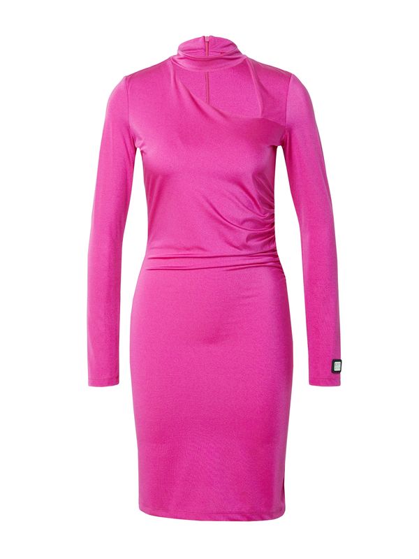 HUGO Red HUGO Red Рокля 'Nirasola'  фуксия / черно / бяло