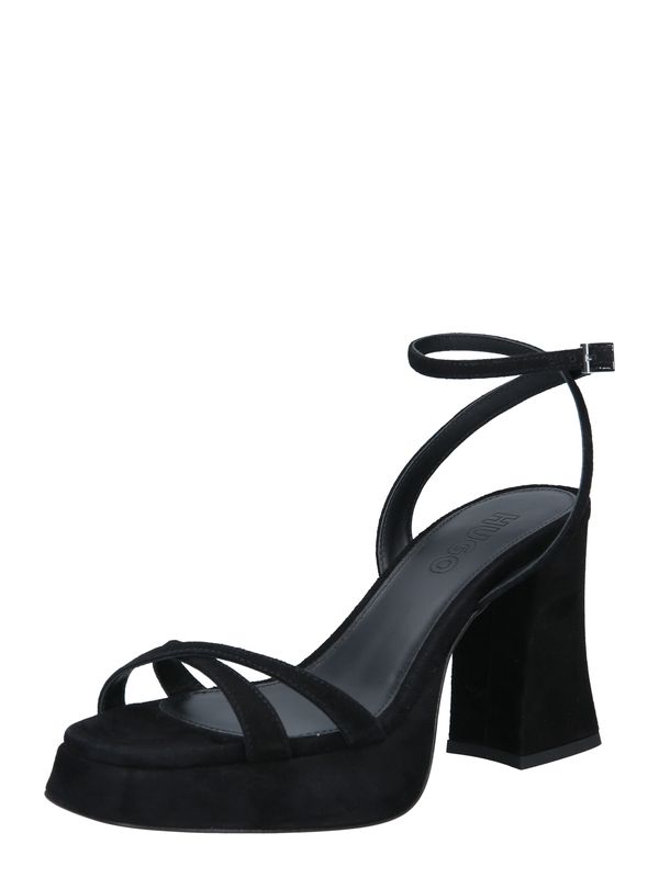 HUGO Red HUGO Red Сандали с каишка 'Vicky'  черно