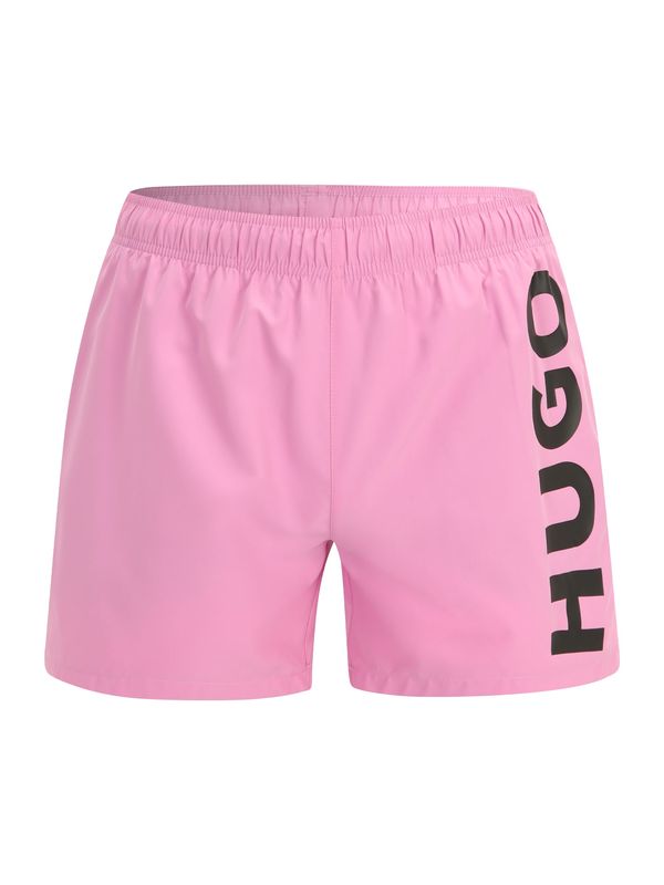 HUGO Red HUGO Red Шорти за плуване 'ABAS'  бледорозово / черно