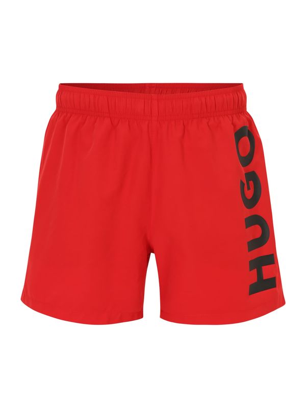 HUGO Red HUGO Red Шорти за плуване 'ABAS'  червено / черно