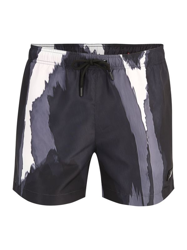 HUGO Red HUGO Red Шорти за плуване 'BULL'  сапфирено синьо / черно / бяло