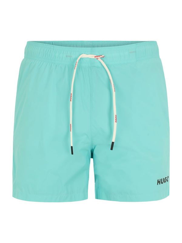 HUGO Red HUGO Red Шорти за плуване 'HAITI'  аквамарин / черно