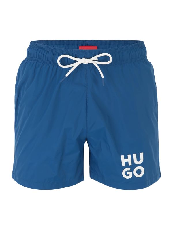 HUGO Red HUGO Red Шорти за плуване 'PAOL'  сапфирено синьо / бяло