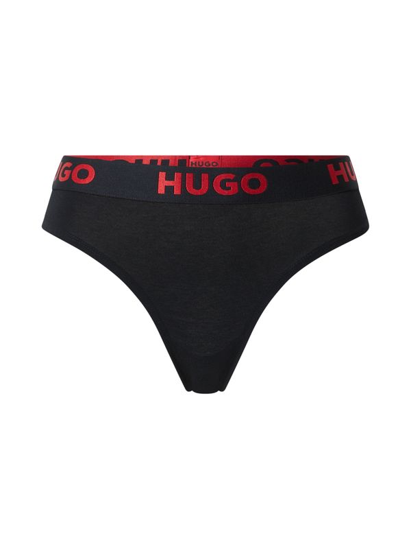HUGO Red HUGO Red Стринг  червено / черно