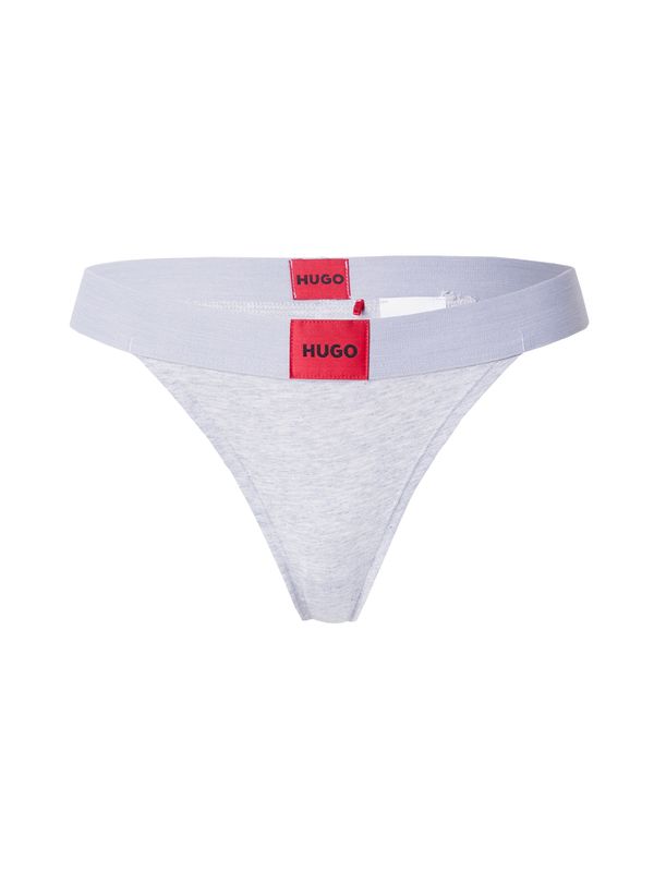 HUGO Red HUGO Red Стринг  сив меланж / червено / черно