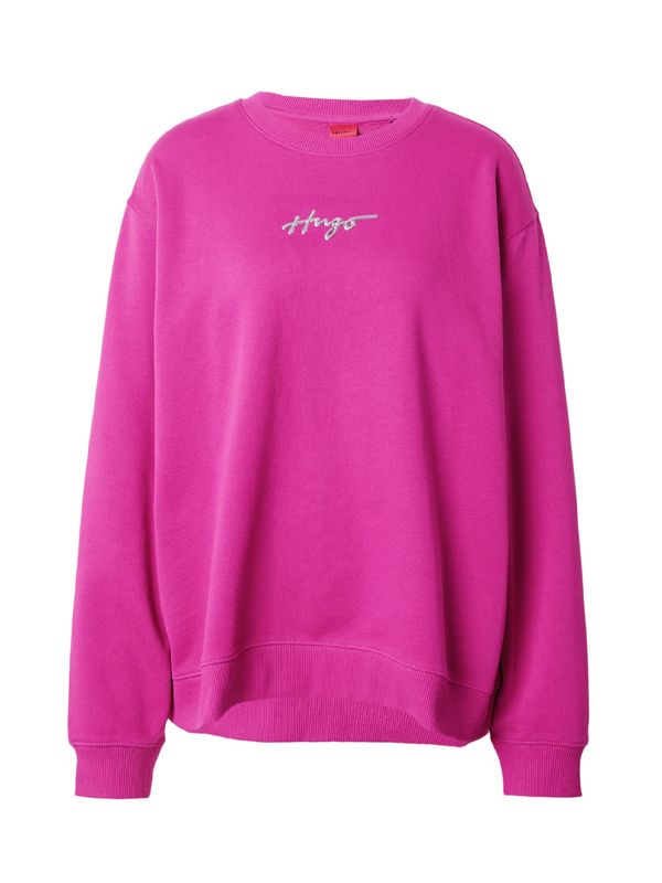 HUGO Red HUGO Red Суичър 'Classic'  фуксия / сребърно