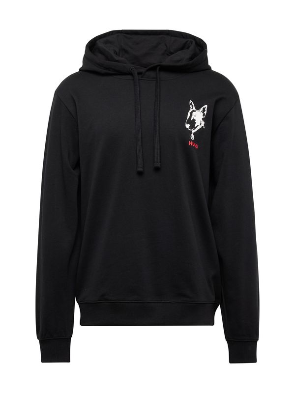 HUGO Red HUGO Red Суичър 'Dammico'  ярко червено / черно / бяло