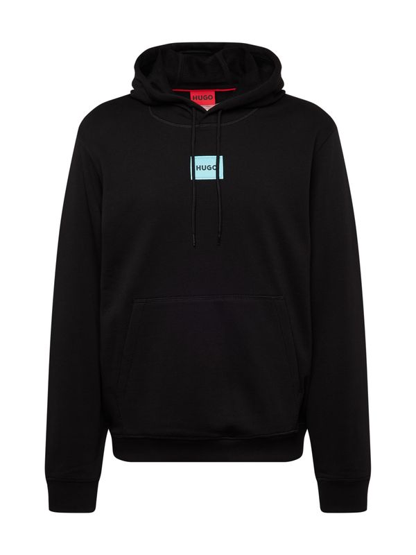 HUGO Red HUGO Red Суичър 'Daratschi'  светлосиньо / черно