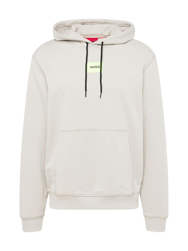 HUGO Red HUGO Red Суичър 'Daratschi214'  камък / неоново зелено