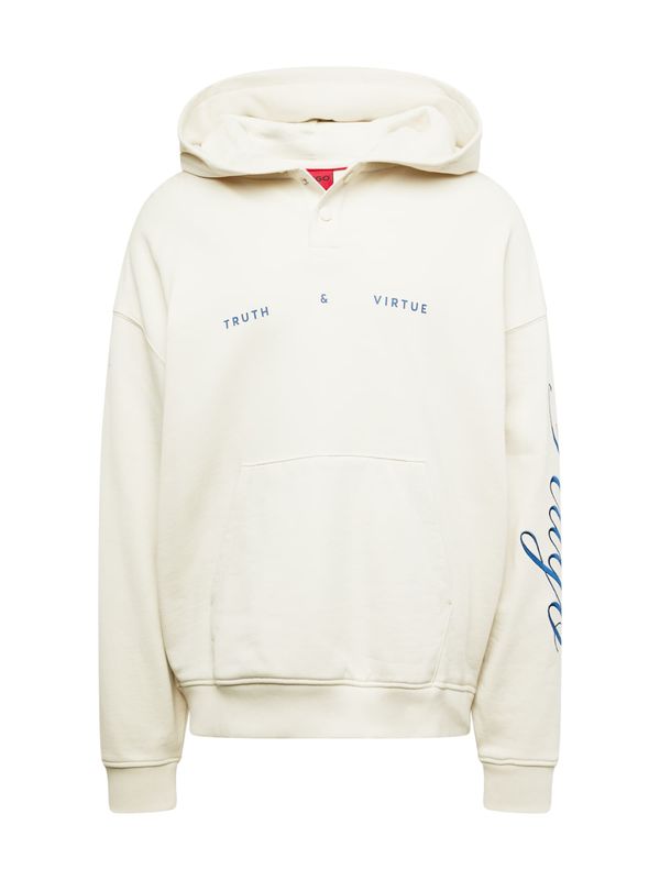 HUGO Red HUGO Red Суичър 'Datrol'  синьо / оранжево / черно / бяло