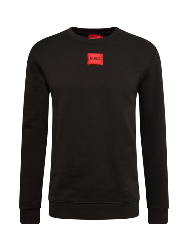 HUGO Red HUGO Red Суичър 'Diragol'  червено / черно