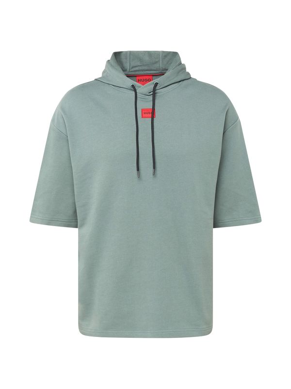 HUGO Red HUGO Red Суичър 'Dresley232'  зелено / червено / черно