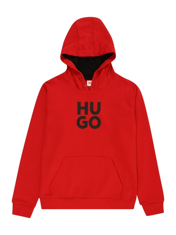HUGO Red HUGO Red Суичър  неоново червено / черно