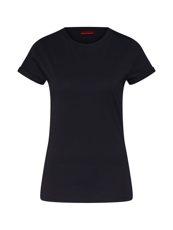 HUGO Red HUGO Red Тениска  черно